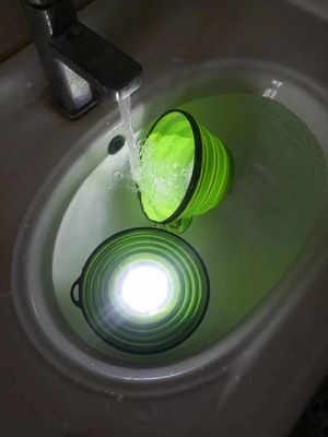 IP65 Outside Solar Folding Camping Light Solar / USB Foldable Lantern Light