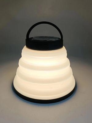 IP65 Outside Solar Folding Camping Light Solar / USB Foldable Lantern Light