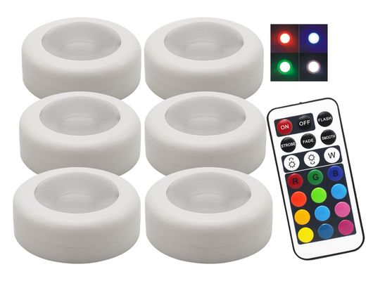 Multi Colors Remote Control Motion Sensor Light For Closet LED Tough Light