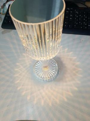 Gatsby Cylinder Table Lamp With Remote Control LED Rechargeable Light 16 RGB 30Lumen