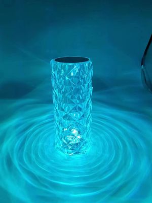 Rose RGB Battery Operated Baby Table Lamp 3.7V 1200mA With Remote Control