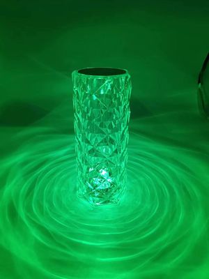 Rose RGB Battery Operated Baby Table Lamp 3.7V 1200mA With Remote Control