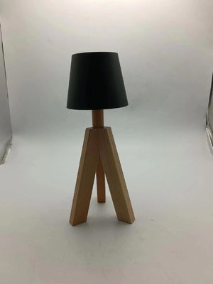 Rechargeable Wooden Base Battery Operated Night Light For Nursery 200lm