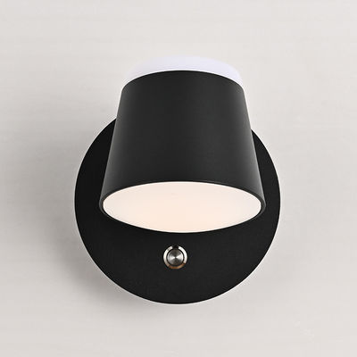 Aluminum PC Rechargeable LED Wall Light Energy Saving Lighting White / Black