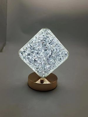 Bright Childrens Night Light Battery Operated Diamond Table Lamp For Home Decoration