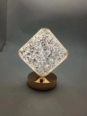 Bright Childrens Night Light Battery Operated Diamond Table Lamp For Home Decoration