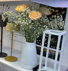 Home Decoration LED Vase Table Light With Breathing Light Good Gift For Children