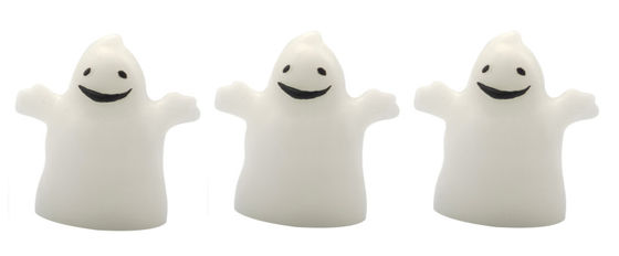8.5*5.5*9.8cm Wax Little LED Ghost Light 1CR2032 Battery Light Weight