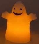 8.5*5.5*9.8cm Wax Little LED Ghost Light 1CR2032 Battery Light Weight