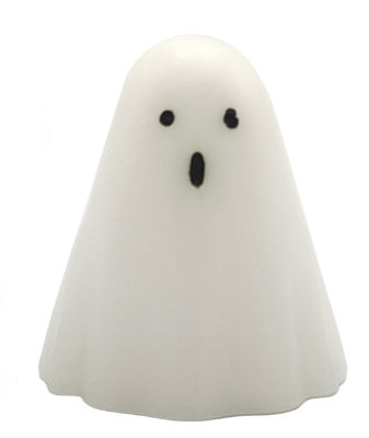 Wax Little Ghost Candle LED Light 3pk 1 On-Off 7.3*6.5*8.7cm 1CR2032 Battery