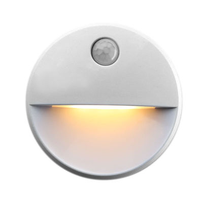 3x2835 SMD Wardrobe Motion Cabinet Light 12LM 3xAAA ABS 7.2x7.2x2.6cm