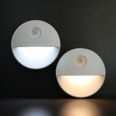3x2835 SMD Wardrobe Motion Cabinet Light 12LM 3xAAA ABS 7.2x7.2x2.6cm