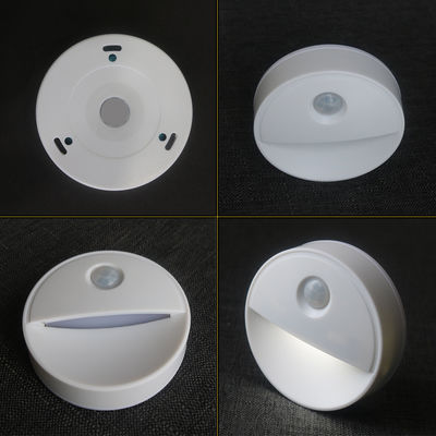 3x2835 SMD Wardrobe Motion Cabinet Light 12LM 3xAAA ABS 7.2x7.2x2.6cm