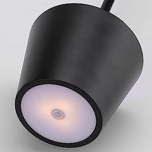 Rechargeable 3 In 1 Battery Operated Table Lamp IP44 Warm White Iron metal+ABS 150lm