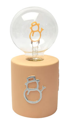 Unique Snowman Shape LED Filament Lamp Resin 3AAA  8.4*8.4*18 Cm 8*8*12 Cm