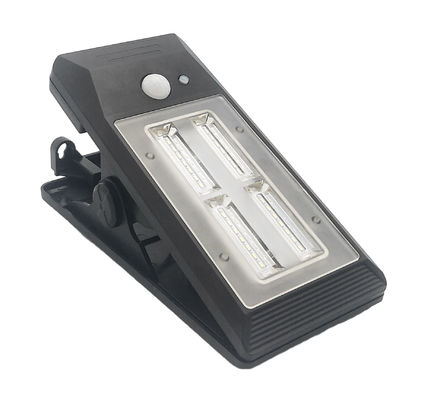 28 Pcs SMD Solar Powered LED Light ABS 300lm 3.7V 1800 MAh With Clip