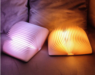 145x115x25mm Book Lantern 220g RGB Color Changing Built-In Rechargeable Book Lamp