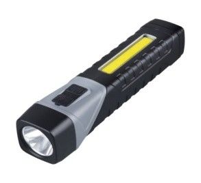 5W COB 800mA Rechargeable LED Flashlight High Brightness Long Beam Distance