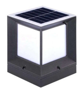 SMD2835 Light Type Solar Wall Light Solution For Garden