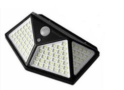 Outdoor Solar Powered LED Light 100LED ABS 1200Mah Lithium 18650 Solar Powered Led Garden Lights