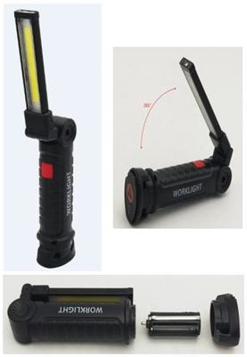 360 Deg Free Rotating 3W COB Portable Magnetic Lights Torch 200 Lumen