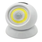 7.5x7.5x7.8cm PIR LED Motion Under Cabinet Lighting 360 deg Free Rotating
