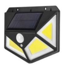 3.7V Solar Powered LED Street Light 1200MAh Lithium Battery