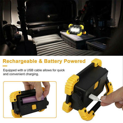 Mini COB Handheld LED Work Light Shock Proof 3W 200LM 13.6x10.1x4.1cm 170g