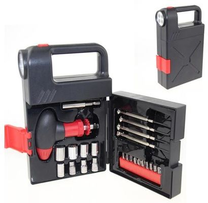 200LM 120 Degre Angle 3000K Tool Set With Flashlight 20x13x5cm 4pcs LED ABS Plastic