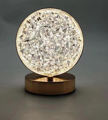 Lightweight Round Bright Battery Operated Table Lamp For Nursery