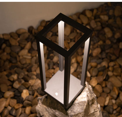 Rechargeable Warm White Smd LED Frame Table Light With Aluminum Alloy ABS Camping Light
