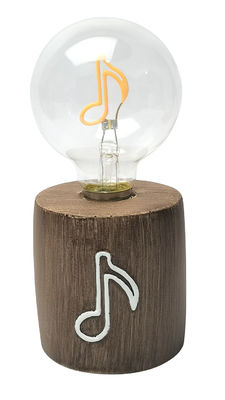 655g LED Filament Lamp With Note Resin 2AA 8*8*18 Cm 8*8*12 Cm